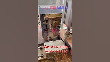 Cnc Tenon - Máy Phay Mộng Âm Dương Cnc - Đánh Đa Dạng Kiểu Mộng | SEMAC
