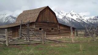 Mormon Row Barns Jackson Hole Wyoming June 2010