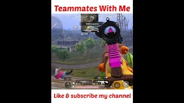 😱Random Teammates ⚡️| ❗️wait the end❗️| @flamegameryt13 #bgmi #pubg #shorts