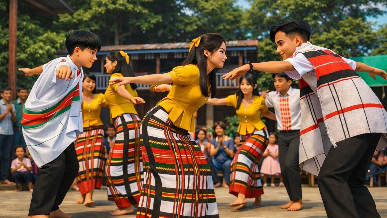 ZO LEI AH ZO TA IN VAIHAWM HEH ( Composed by James Arjun || ZO TRADITIONAL DANCE || ZBCK YOUTHS 💃🕺