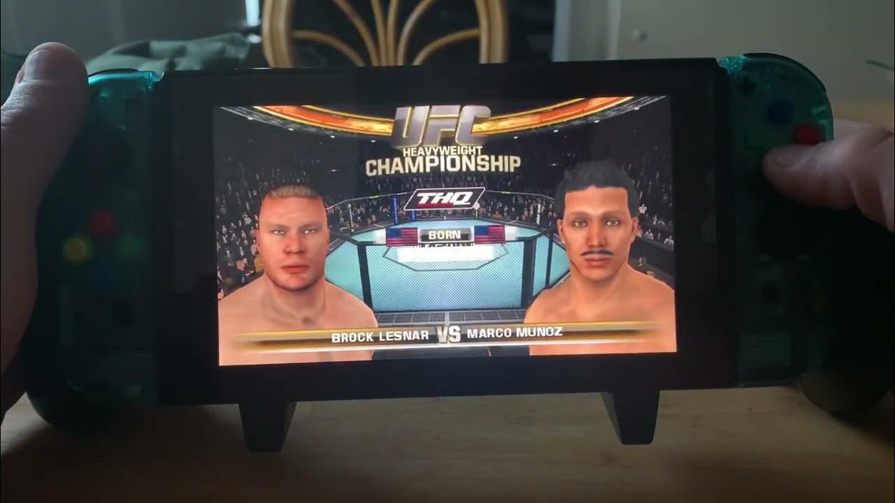 UFC 2010 PSP on Nintendo Switch gameplay - YouTube