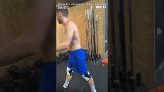 Alexandros karageorgiou Athens throwdown 2020 wod 2 scaled