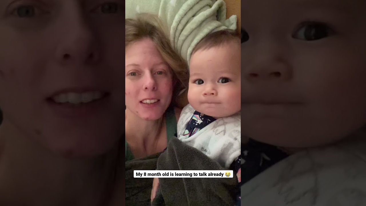 My Half Thai Baby Is Learning To Talk At 8 Months 🥺♥️