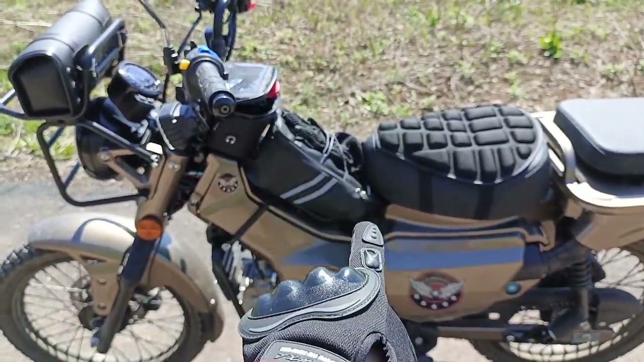 Второй обзор на мопед XTrail 2