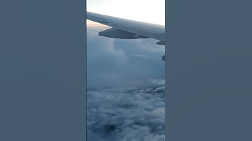 Flight Above The Clouds | Amazing Flight View Through Clouds | Flight View from Window