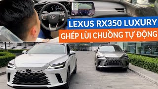 Ghép Lùi Chuồng Tự Động Trên Lexus RX350 Luxury | Lexus Advanced Park | Lê Minh Thành