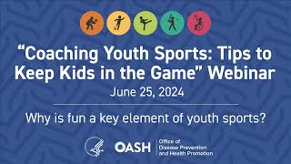 Why is Fun a Key Element of Youth Sports?