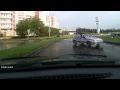 Погоня с аварией в Железногорске 03.08.2014. Жесть. (GTA Car Crash)