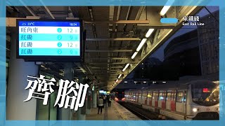【齊腳】東鐵綫 MLR-train (E112/E71) 進出九龍塘站