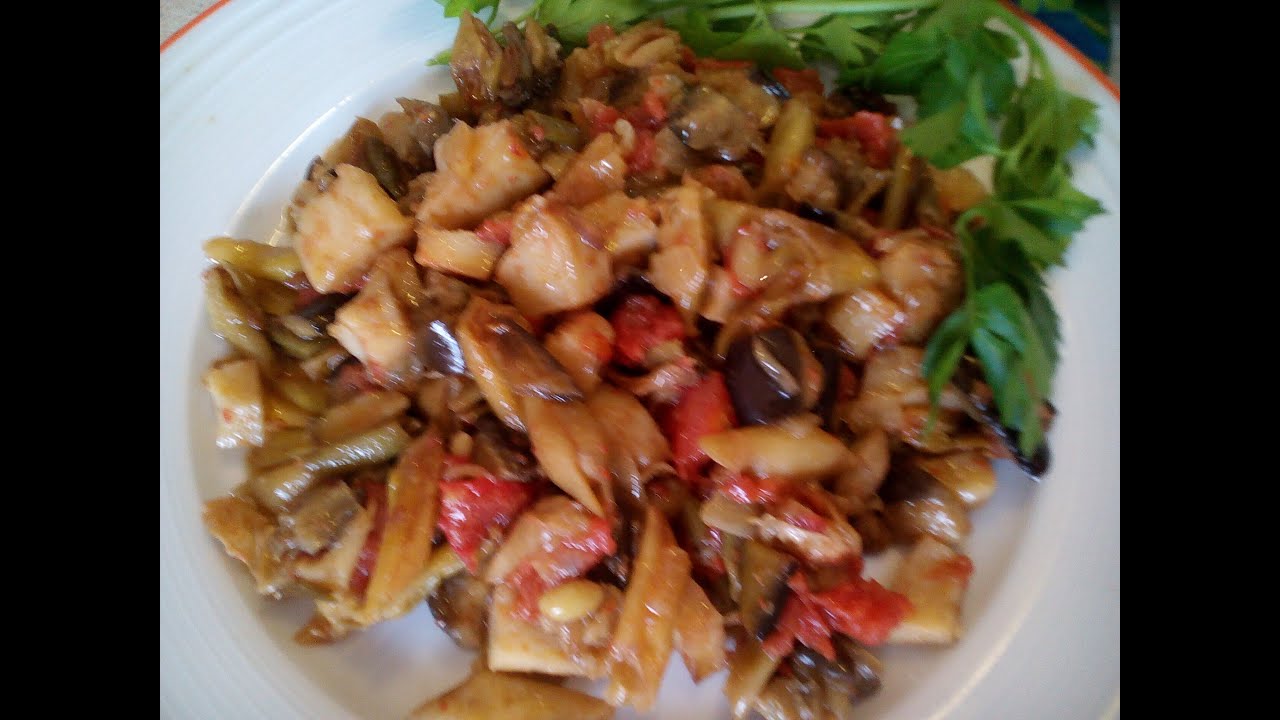 Lobyalı, yumurtalı pilav Lobyalı, yumurtalı pilav