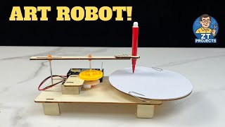 How to Make a DIY Drawing Machine | Science Kit Experiment for Kids