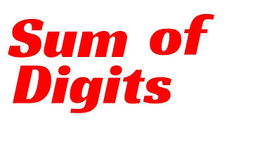 8.09 Sum Of Digits In A String | Starting Out With Java