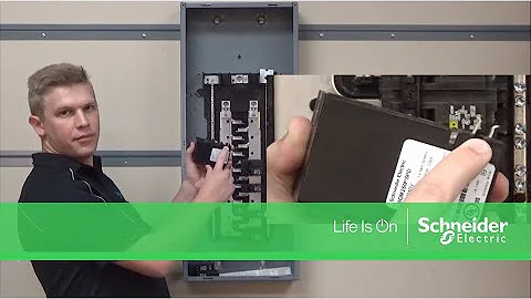 Installing HOM250PSPD in a Homeline Residential Load Center | Schneider Electric Support
