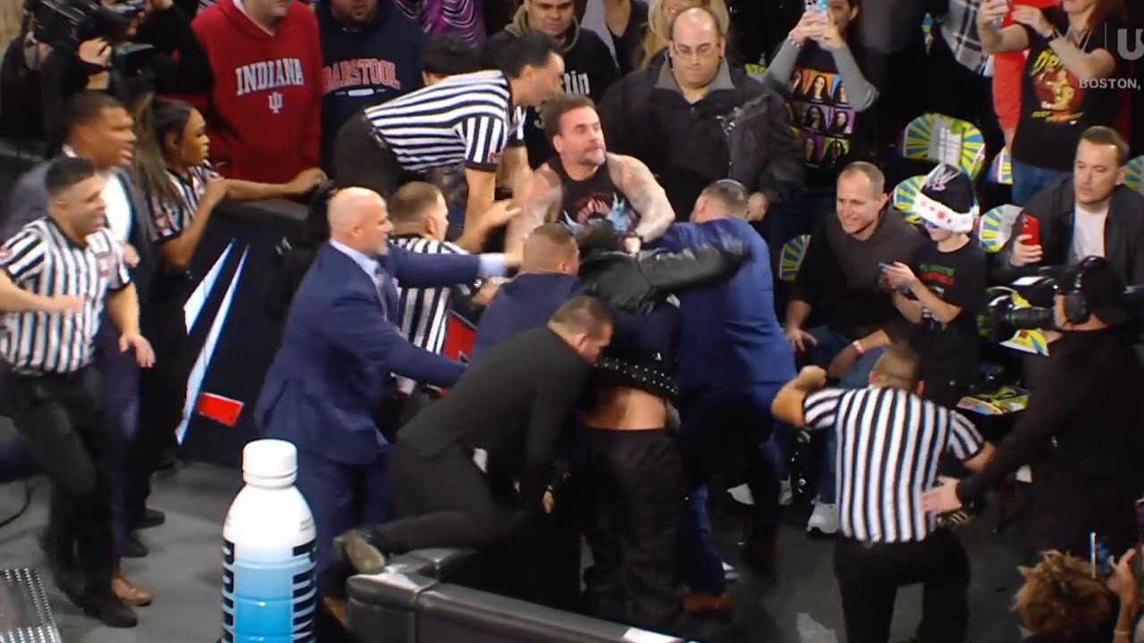 Punk Destroy 😱CM punk destroy Seth Rollins in Monday night raw👈 - YouTube
