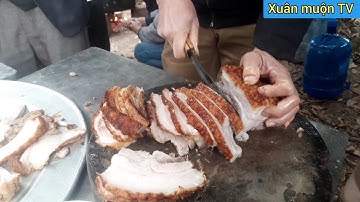 quy trình làm khâu nhục tại đám cưới, người dân tộc nùng