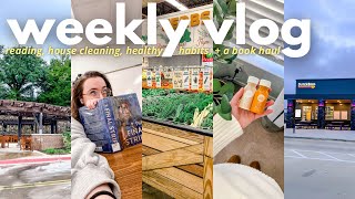 finishing books, spring is HERE, + my tortoise is back! 🐢🌼 WEEKLY VLOG