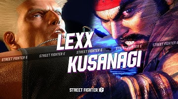 SF6 | Lexx (Guile) vs Kusanagi (Ryu) | Street Fighter 6