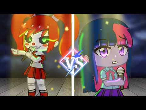 FNaF vs MLP • Singing Battle • Gacha Club • Part 1