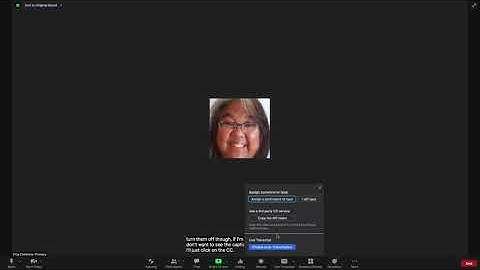 Zoom Live Transcript