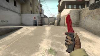 CS:GO Huntsman Knife | Crimson Web (Factory New) screenshot 5