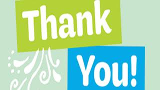 A lot of creative ways to say thank you