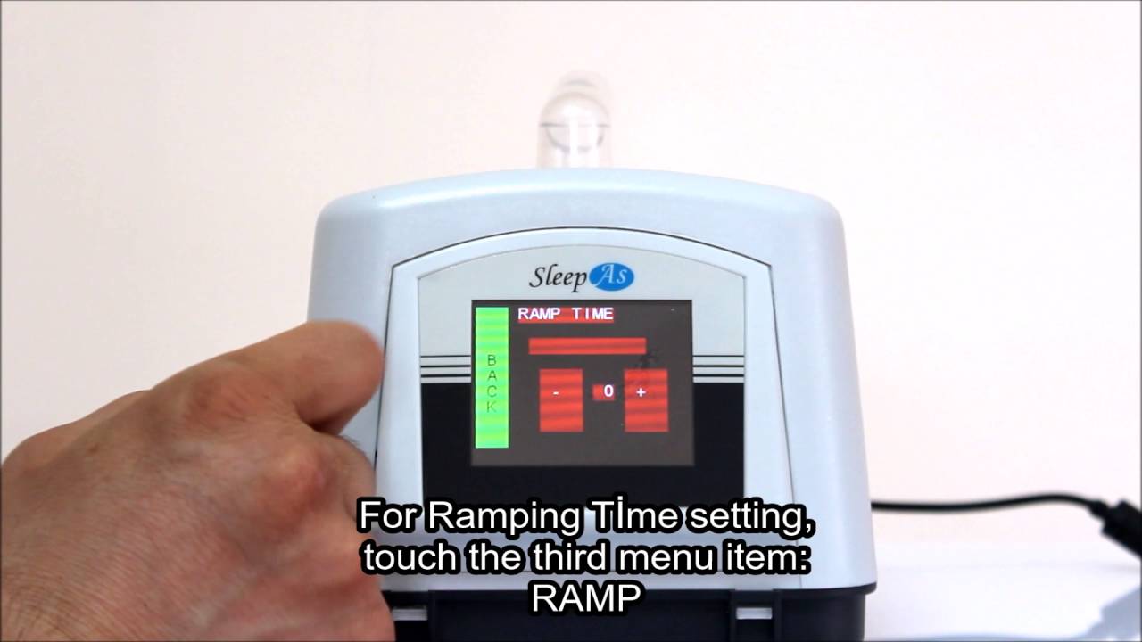 Auto CPAP Part 2 Settings and Menu YouTube