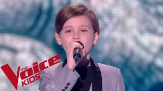 Céline Dion - Ne partez pas sans moi | Nathan | The Voice Kids France 2023 | Demi-finale Resimi