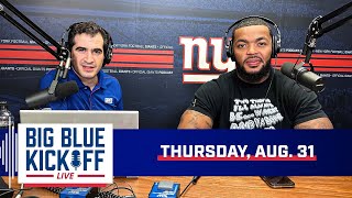 Discussing 53-Man Roster & Giants Offense | Big Blue Kickoff Live
