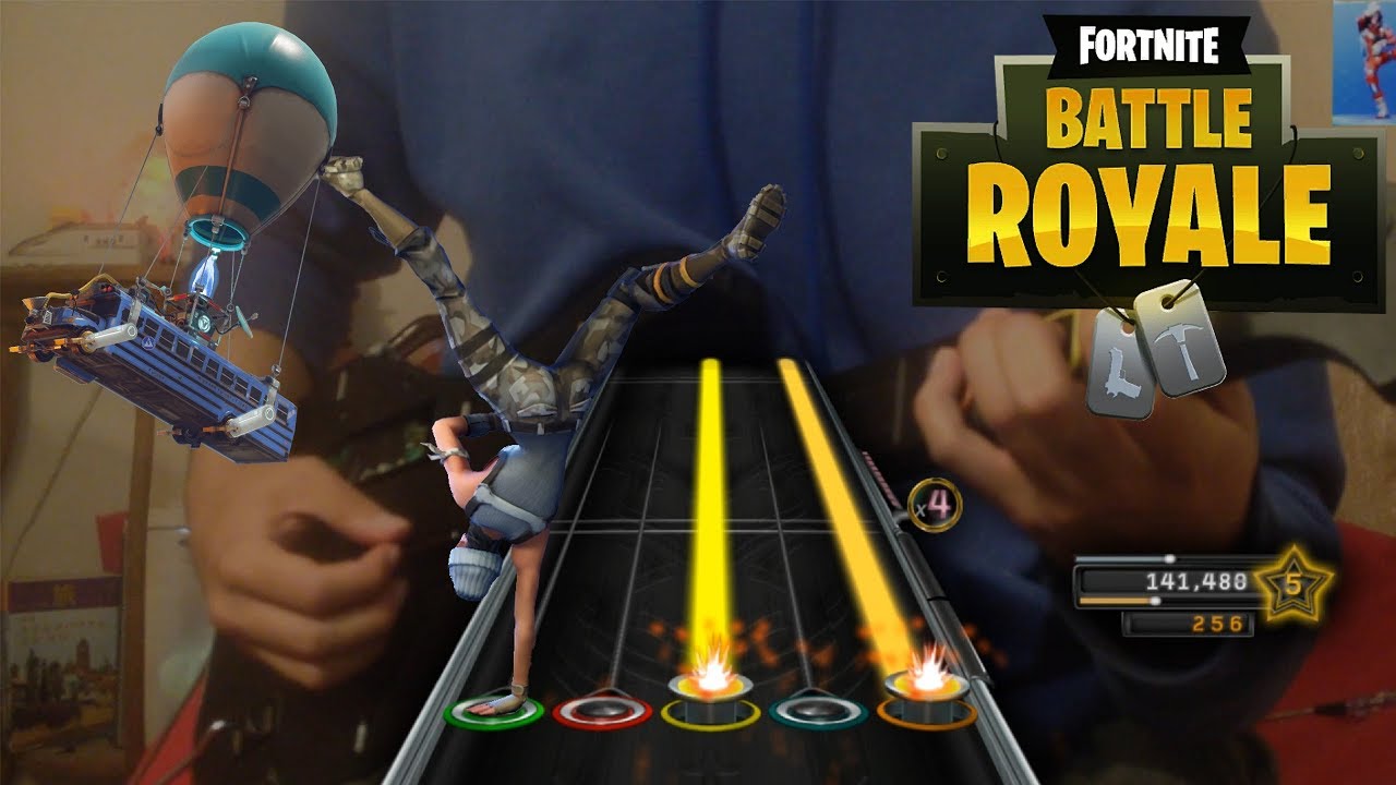 Guitar Hero "Fortnite Dances On Guitar" YouTube