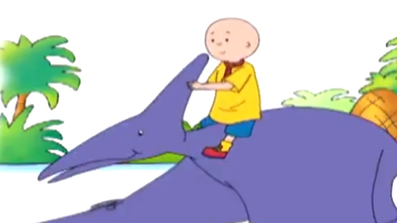 ⁣Caillou en Français | Caillou L'Explorateur de Dinosaures | 410 | dessin animé | NOUVEL ÉPISODE