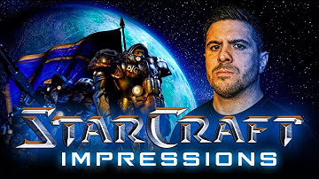 Voice actor does Starcraft Terran impressions