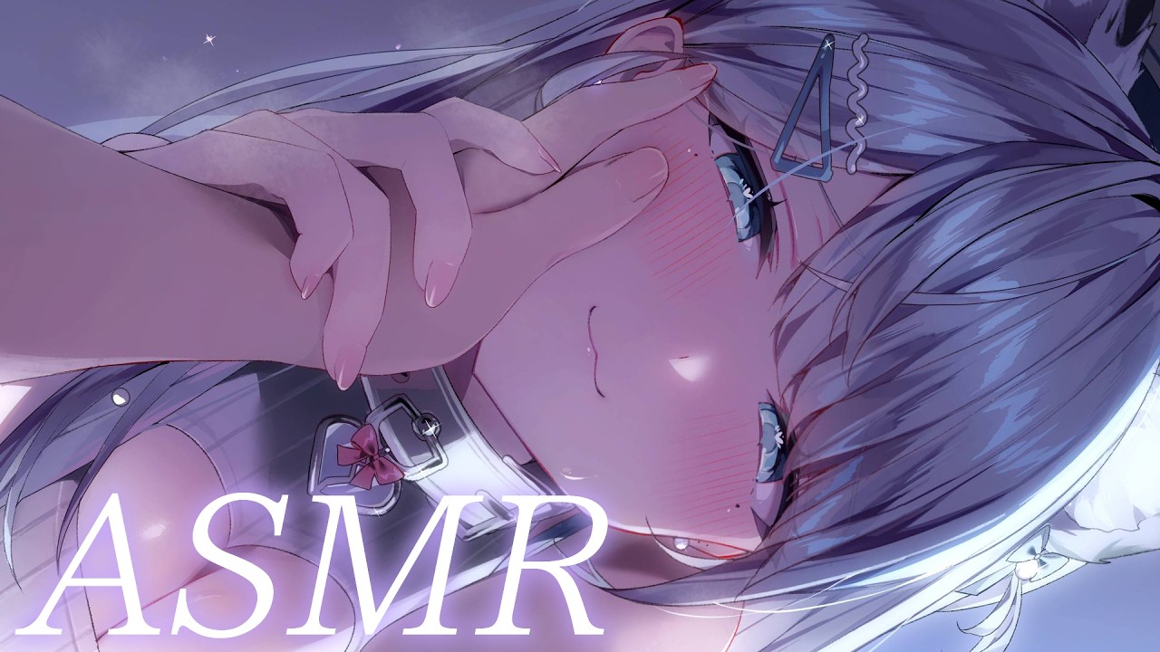 【ASMR】甘々注意♡あまあま彼女に甘やかされて即堕ちしちゃうASMR…♡/吐息/囁き/耳かき/earcleaningEar/Sleep/whispering【新人VTuber/恋白れん】