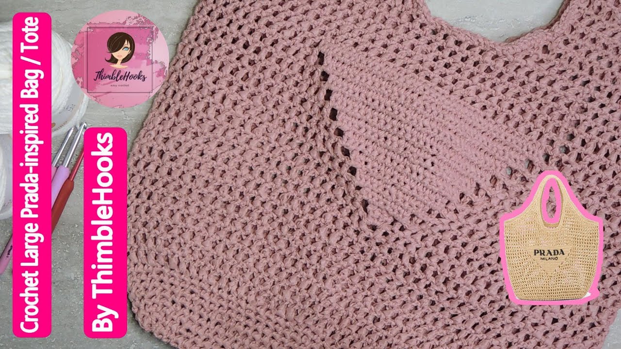 How to crochet Prada bag step by step