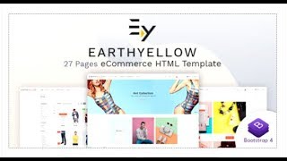 Earthyellow - Responsive Ecommerce HTML5 Template | Themeforest Templates