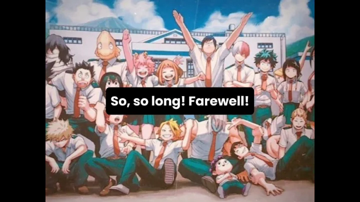 It was a good one #mha #goodbye #ending #myheroacademia #end