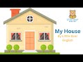 Little Bear’s Cosy House Adventure 🐻🏠 | Learn ESL Home Vocabulary #bedtimestoriesfortoddlers