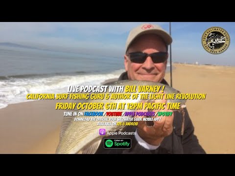 California Surf Fishing Tips with Bill Varney  Your Saltwater Guide - Dave  Hansen #261 
