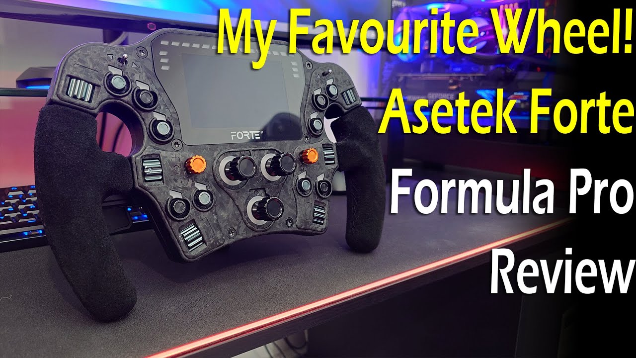 Asetek Forte Formula Pro Wheel Review - YouTube