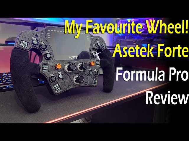 Asetek Forte Formula Pro Wheel Review - YouTube