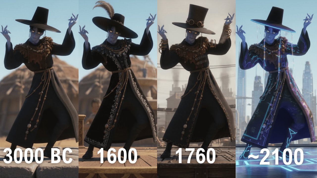 Your Idol: A Dance Through History | Sajaboys (AI Fan-Made Music Video)