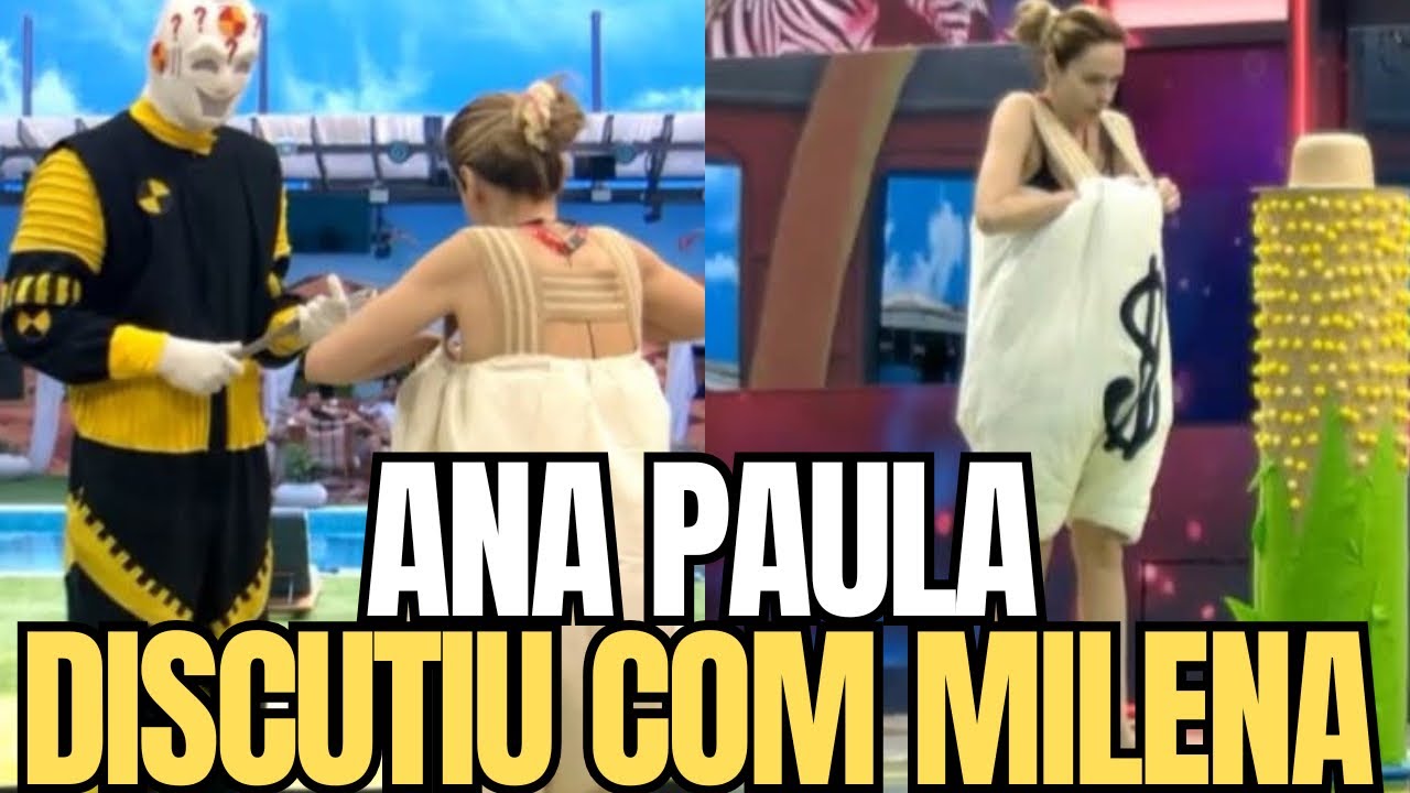 BBB26 ÚLTIMAS NOTÍCIAS: Ana Paula DISCUTIU COM MILENA e Não Foi MOSTRADO 