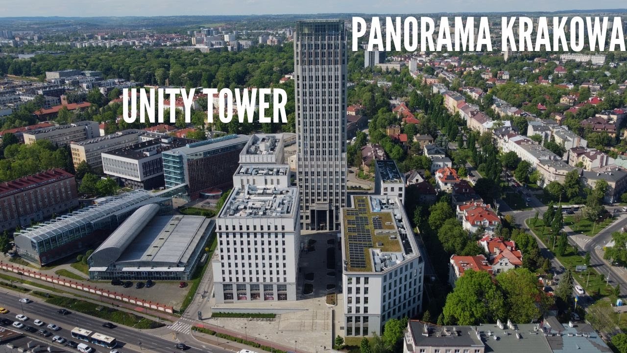 Dawny Szkieletor i panorama Krakowa (Drone Video)