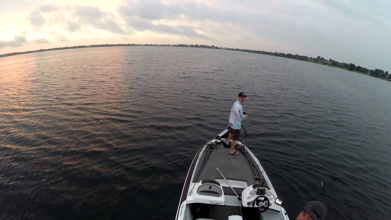 Bass fishing with drone! 