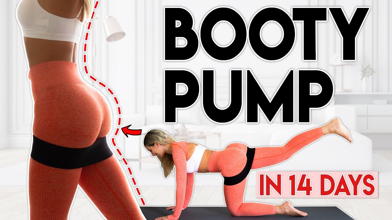 BOOTY PUMP in 14 Days (grow your butt) | 10 minute Home Workout