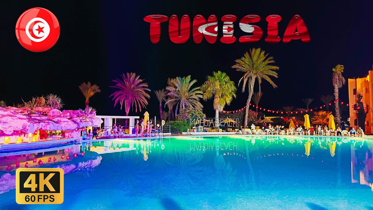 Mahdia Beach and Aquapark - Hotel, Tunisia 4K