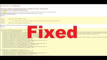Login failed. Login failed for user NT AUTHORITY\SYSTEM by #wasiqKhan