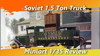 Soviet 1 5 Ton Truck Miniart review