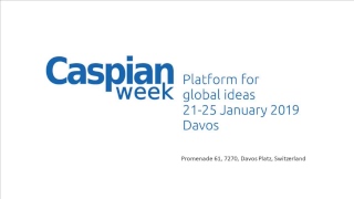 Caspian Week Conference: Day Three, part 1 (Davos, 2019) screenshot 3