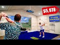 How i built a 50000 golf simulator for 5978 diy easy cheap home golf sim