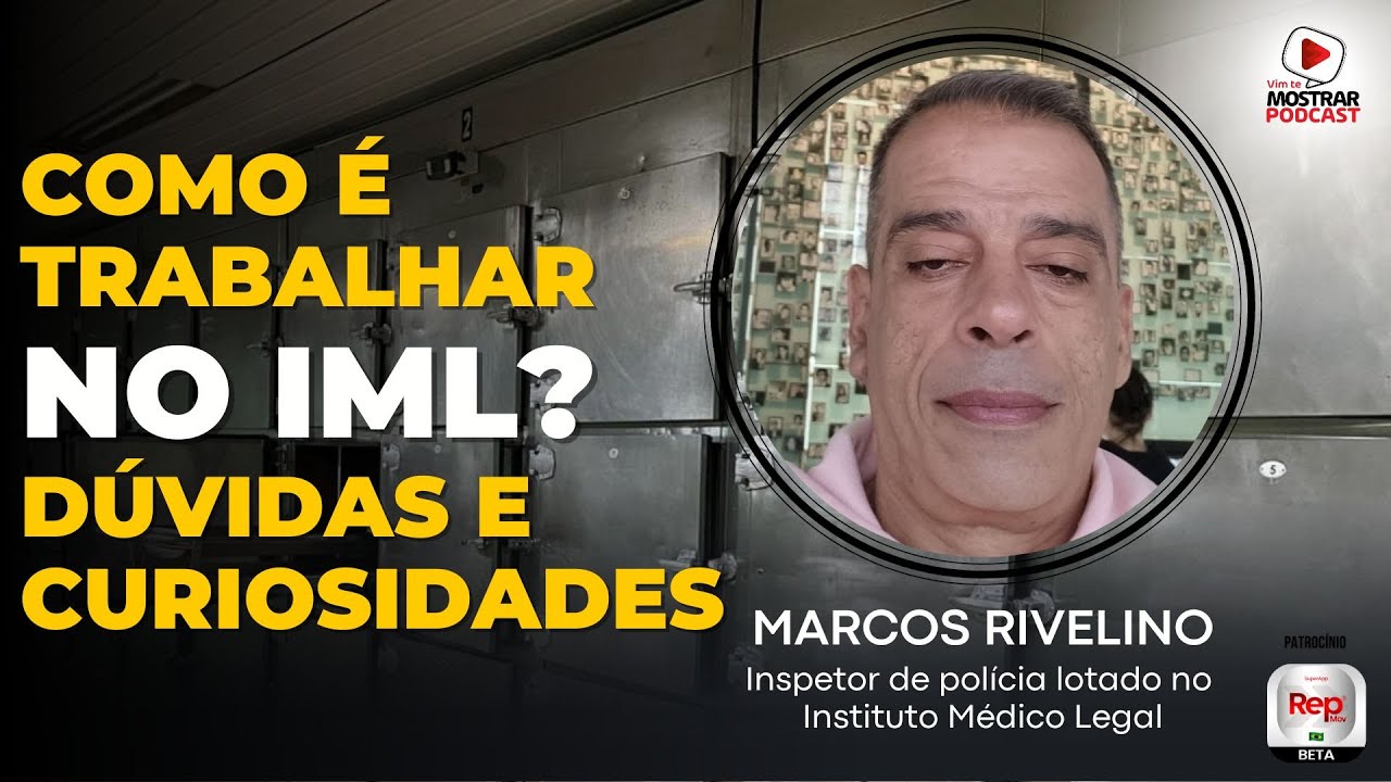 INSPETOR DE POLÍCIA DO IML FALA TUDO SOBRE O SEU TRABALHO - YouTube
